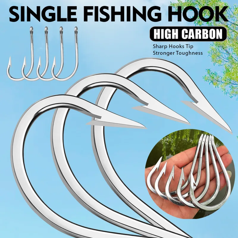 PROBEROS 5 szt. Haczyki ze sta – Fishing Hook Circle recenzja i cena