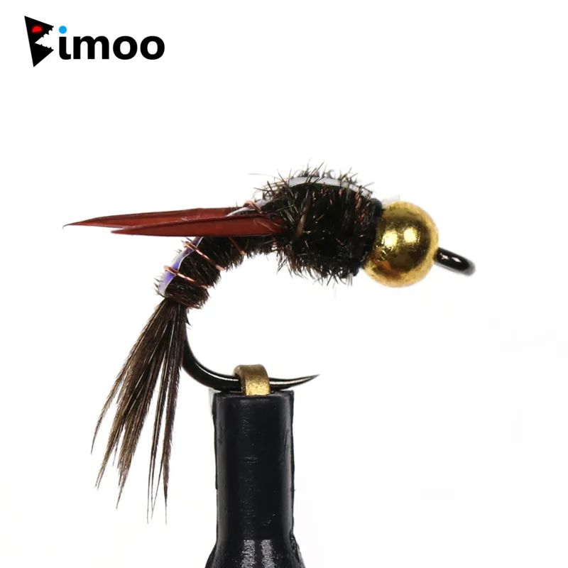 Bimoo 8szt Brass Beadhead Evil – Fishing Hook Barbless recenzja i cena