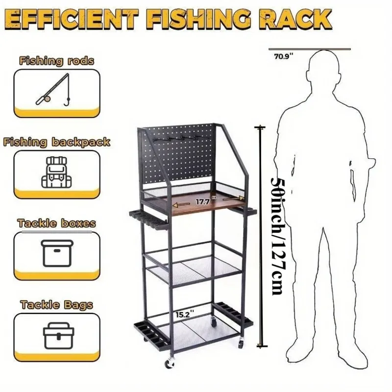 Stojaki na wędki do garażu, uc – Fishing Hook Box recenzja i cena