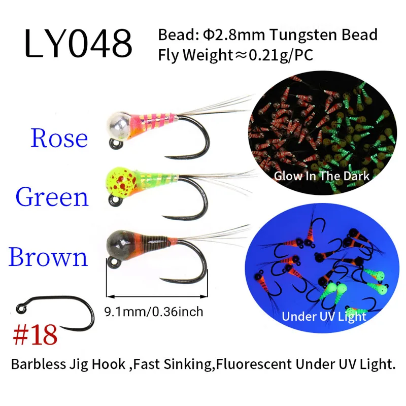 6 SZT. Szybko Tonące Perdigon  – Fishing Hook Barbless recenzja i cena