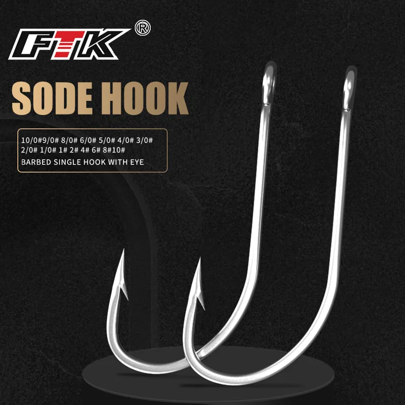 Haczyki wędkarskie FTK 1-10 #  – Fishing Hook Offset recenzja i cena