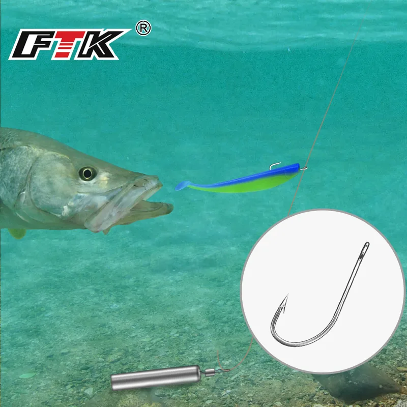 Haczyki wędkarskie FTK 1-10 #  – Fishing Hook Offset recenzja i cena