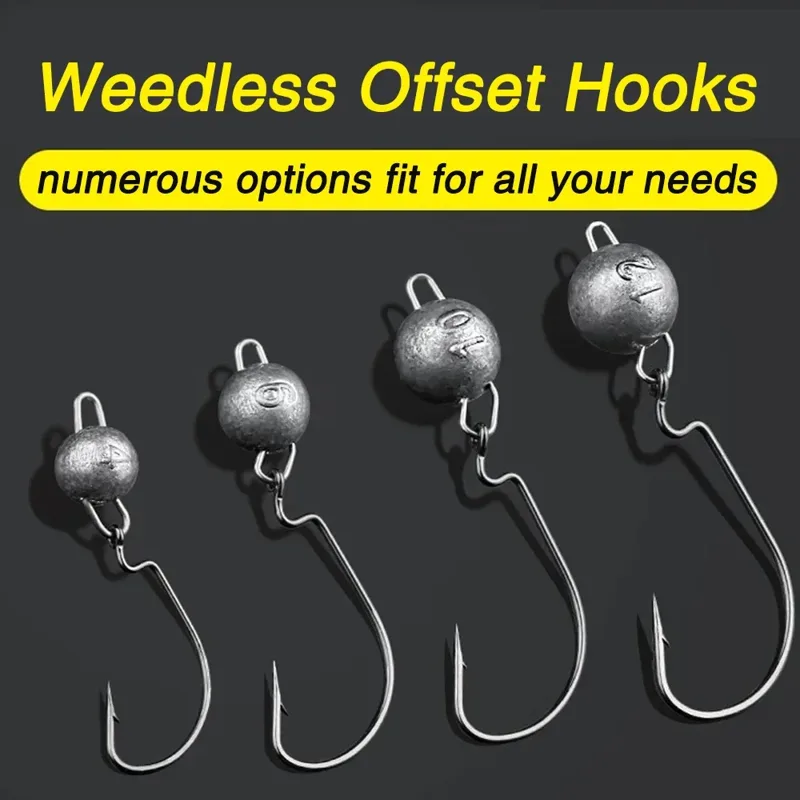 5 szt. Metalowe główki jigowe  – Fishing Hook Weedless recenzja i cena