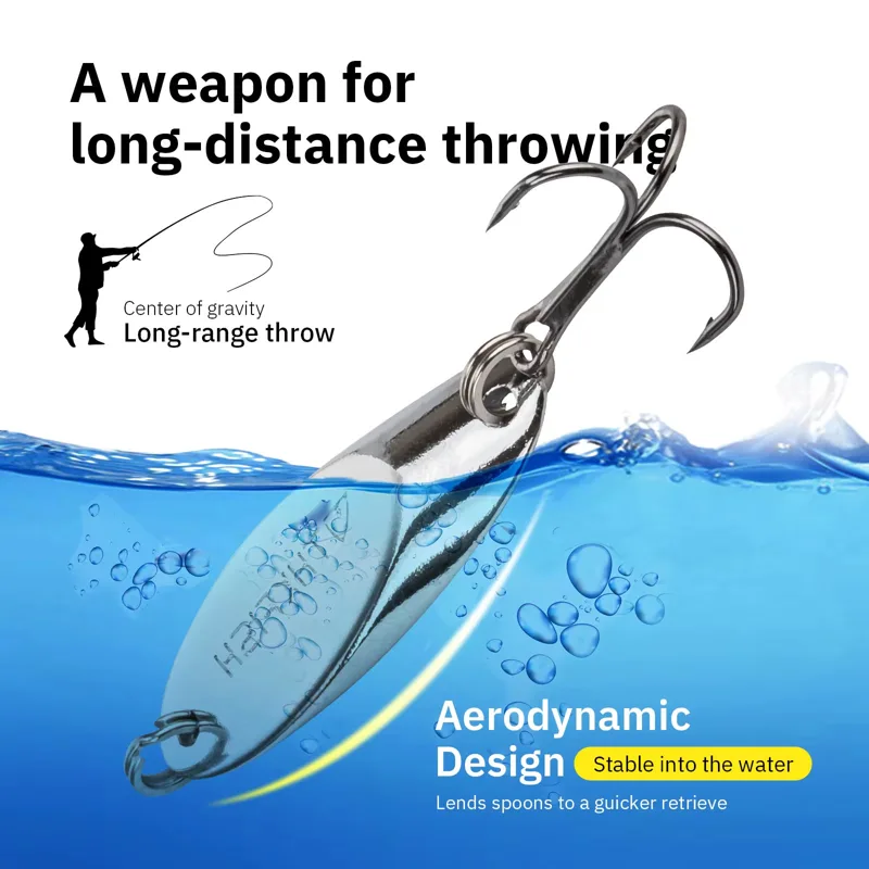 5szt Metalowe przynęty na błys – Fishing Hook Treble recenzja i cena