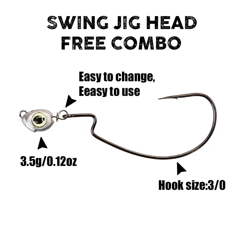 Główki jigowe B&U Swing Chebur – Fishing Hook Jig recenzja i cena