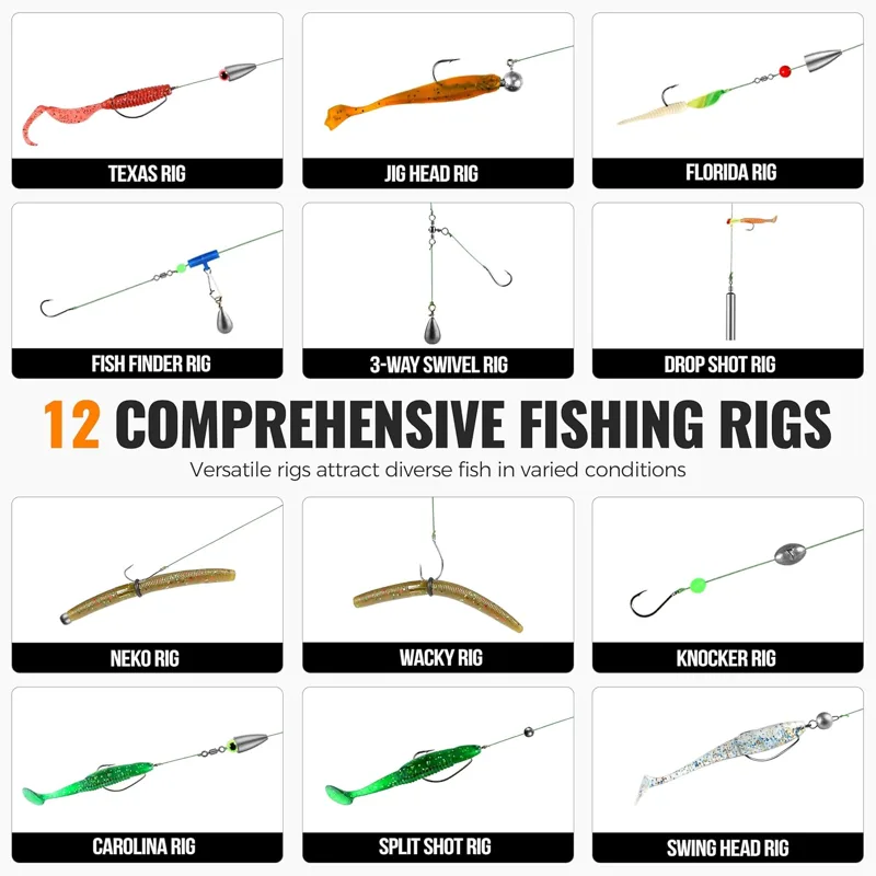 187-częściowy Zestaw Akcesorió – Fishing Hook Box recenzja i cena