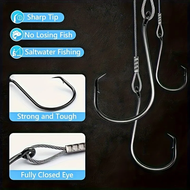 25 szt. Wytrzymałe haczyki okr – Fishing Hook Circle recenzja i cena